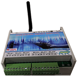 GSM GPRS Based 6 Channel Smart Switch